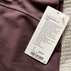 Lululemon in movement tight